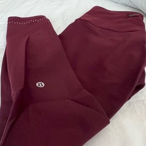 Luluemon tights size 8